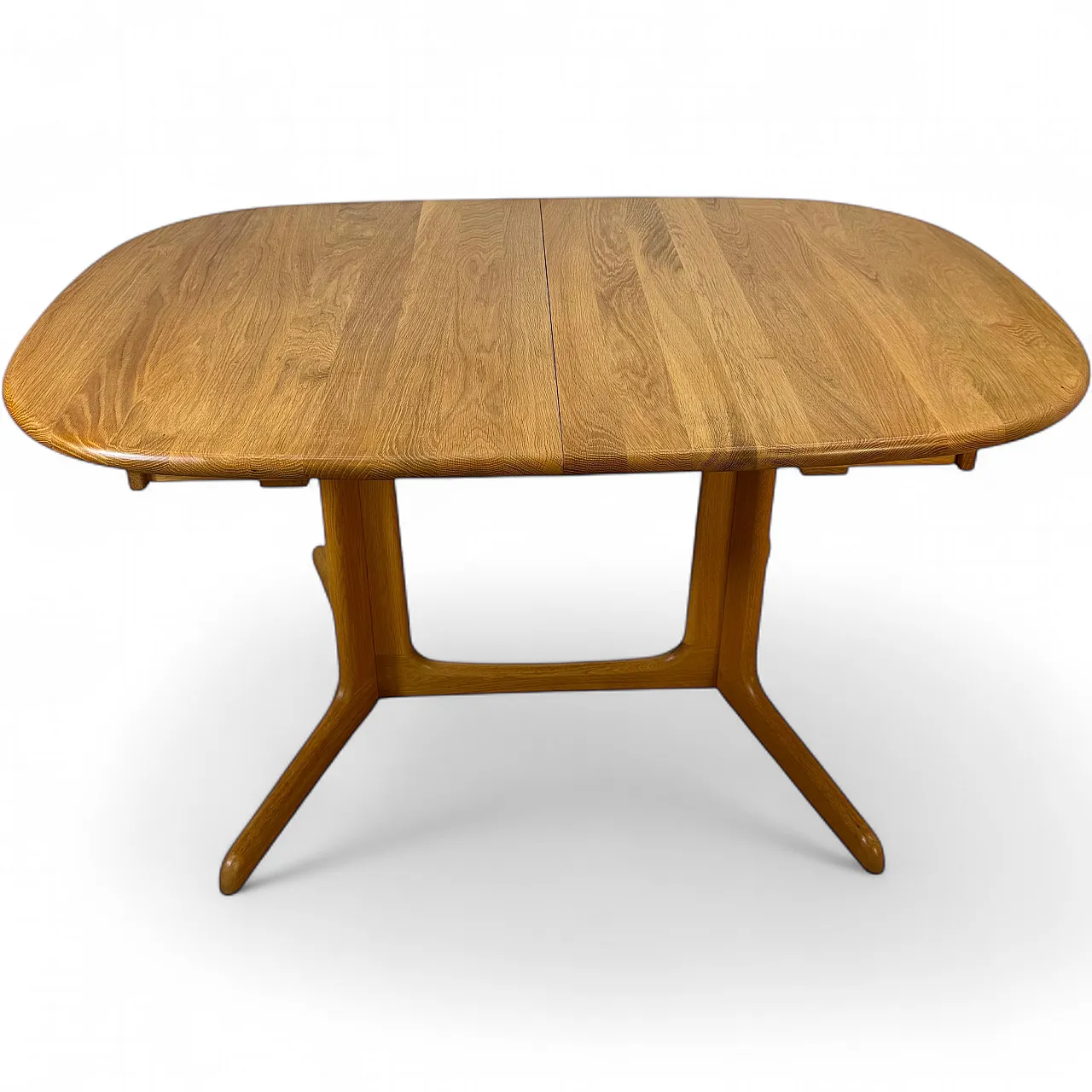 Tavolo da pranzo allungabile in teak, anni ’60 16