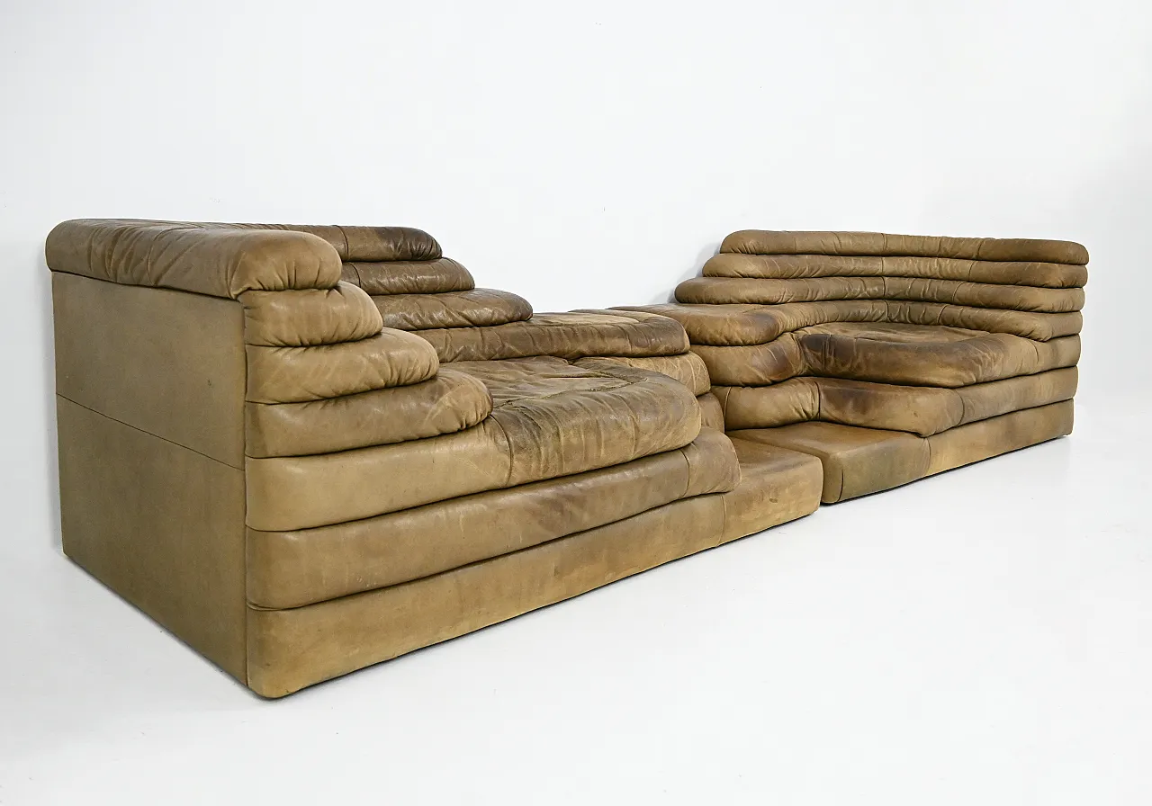 DS-1025 Terrazza Sofa by Ubald Klug for De Sede, 1970s 2