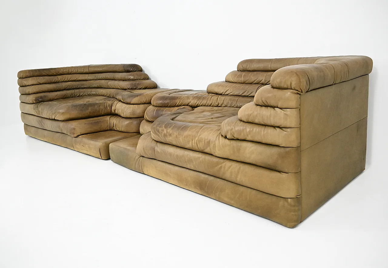 DS-1025 Terrazza Sofa by Ubald Klug for De Sede, 1970s 3