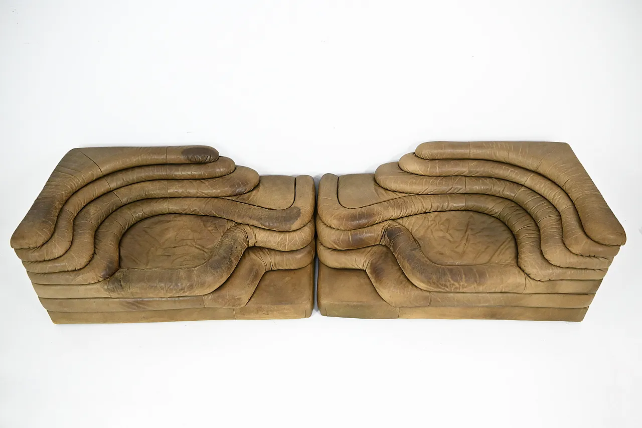 DS-1025 Terrazza Sofa by Ubald Klug for De Sede, 1970s 4