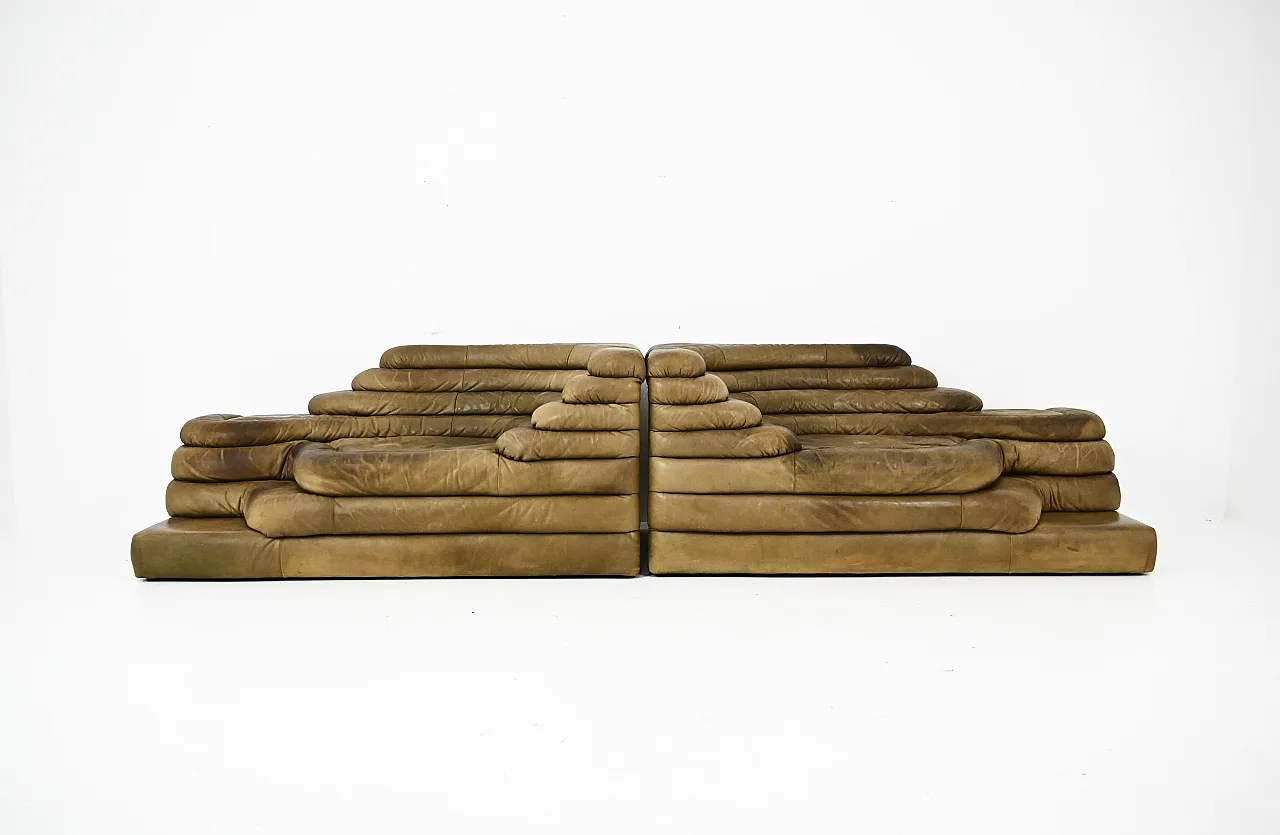 DS-1025 Terrazza Sofa by Ubald Klug for De Sede, 1970s 7