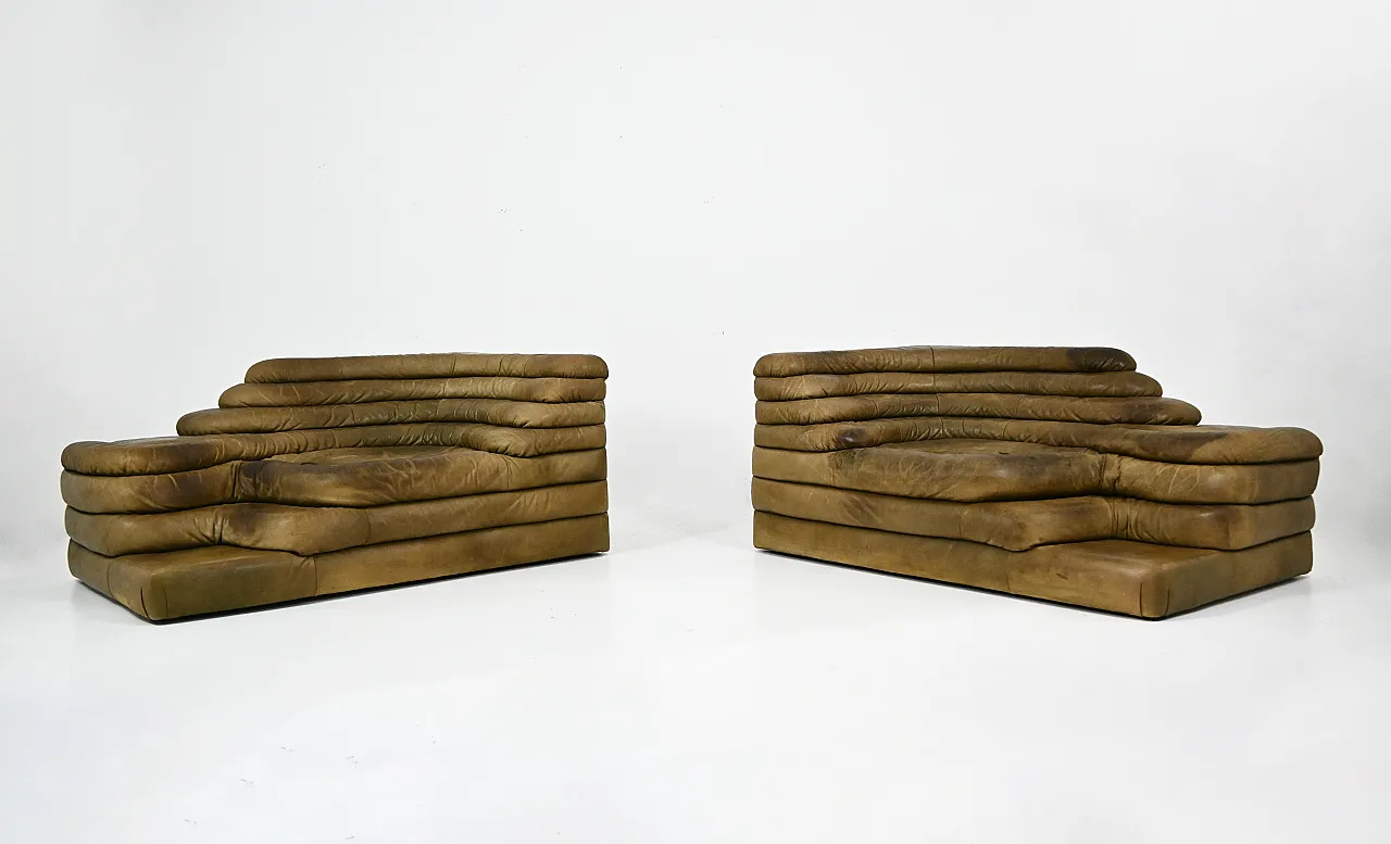 DS-1025 Terrazza Sofa by Ubald Klug for De Sede, 1970s 8