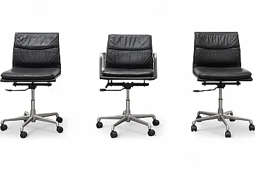 3 Aluminium chairs by Charles & Ray Eames Chairs for ICF, 1970s