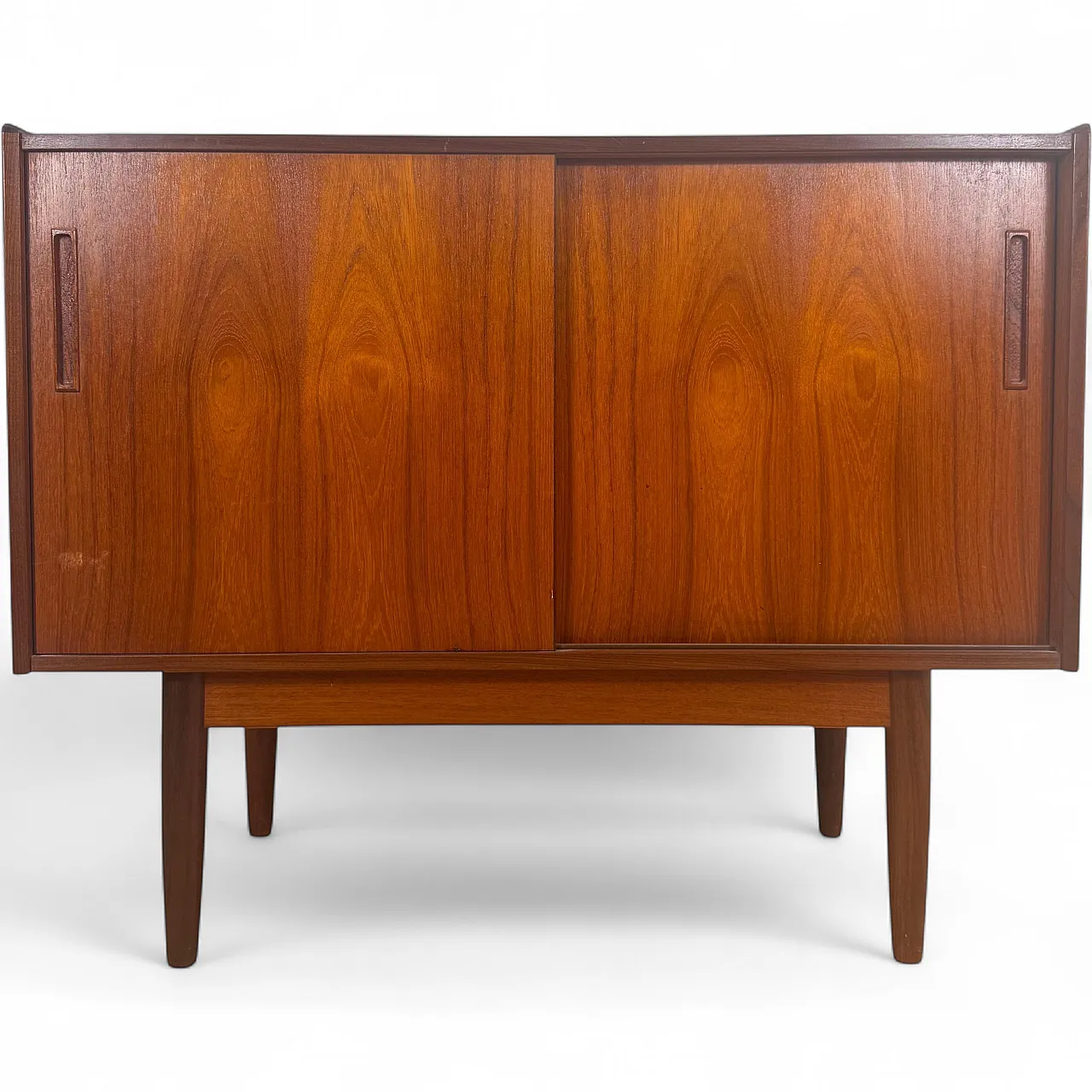 Sideboard danese compatto in teak, anni ’60 11