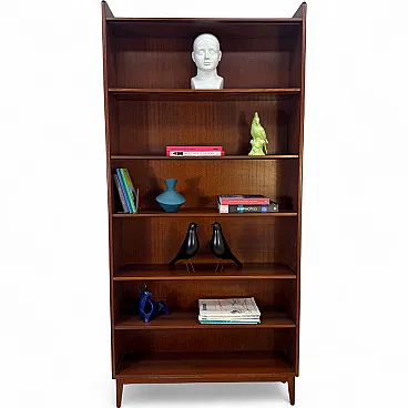 Libreria scandinava in teak, Mid-Century, anni ’60