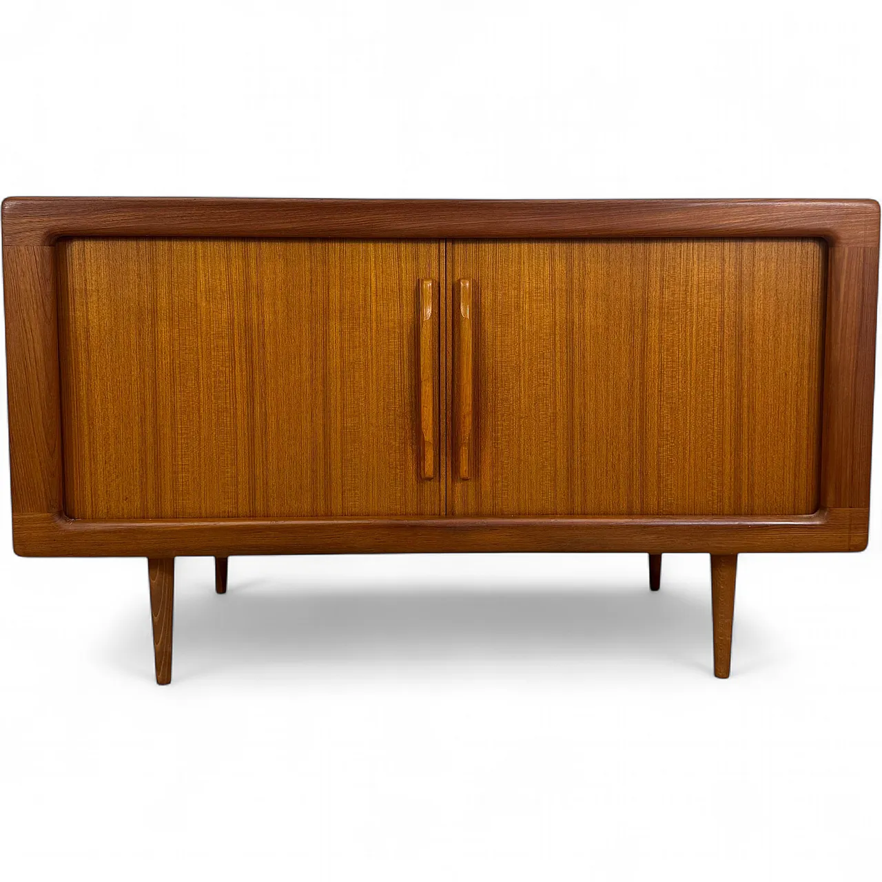 Sideboard Dyrlund in teak con ante a scomparsa, anni '60 9