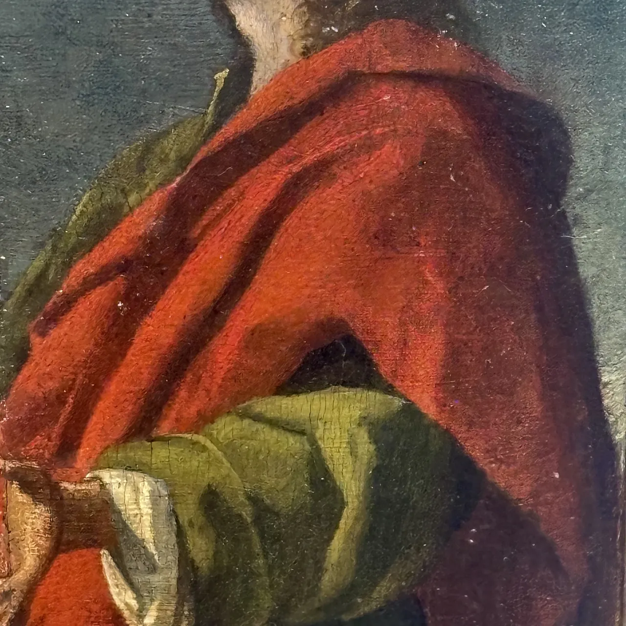 Pair of panel paintings in Tuscany, 17th century 7