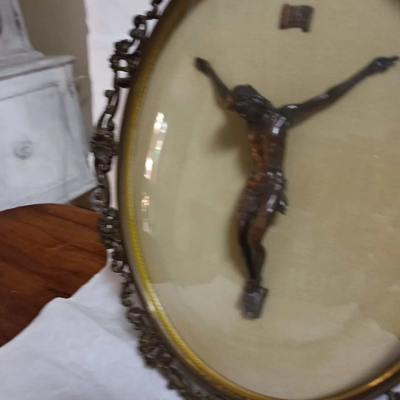 Ancient bronze crucifix, 20th century 27