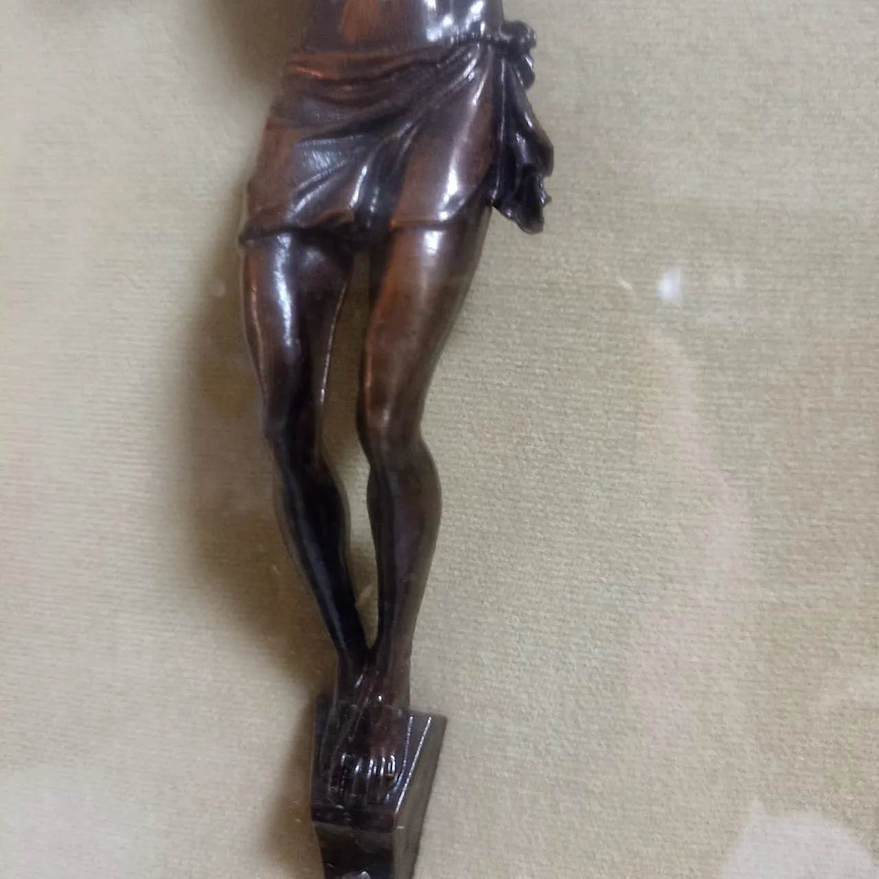 Ancient bronze crucifix, 20th century 29