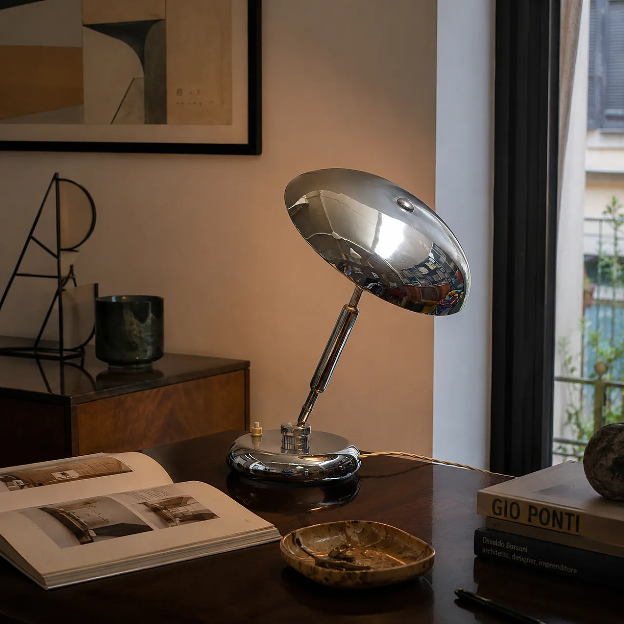 Ministerial lamp by Giovanni Michelucci, 1940s 17