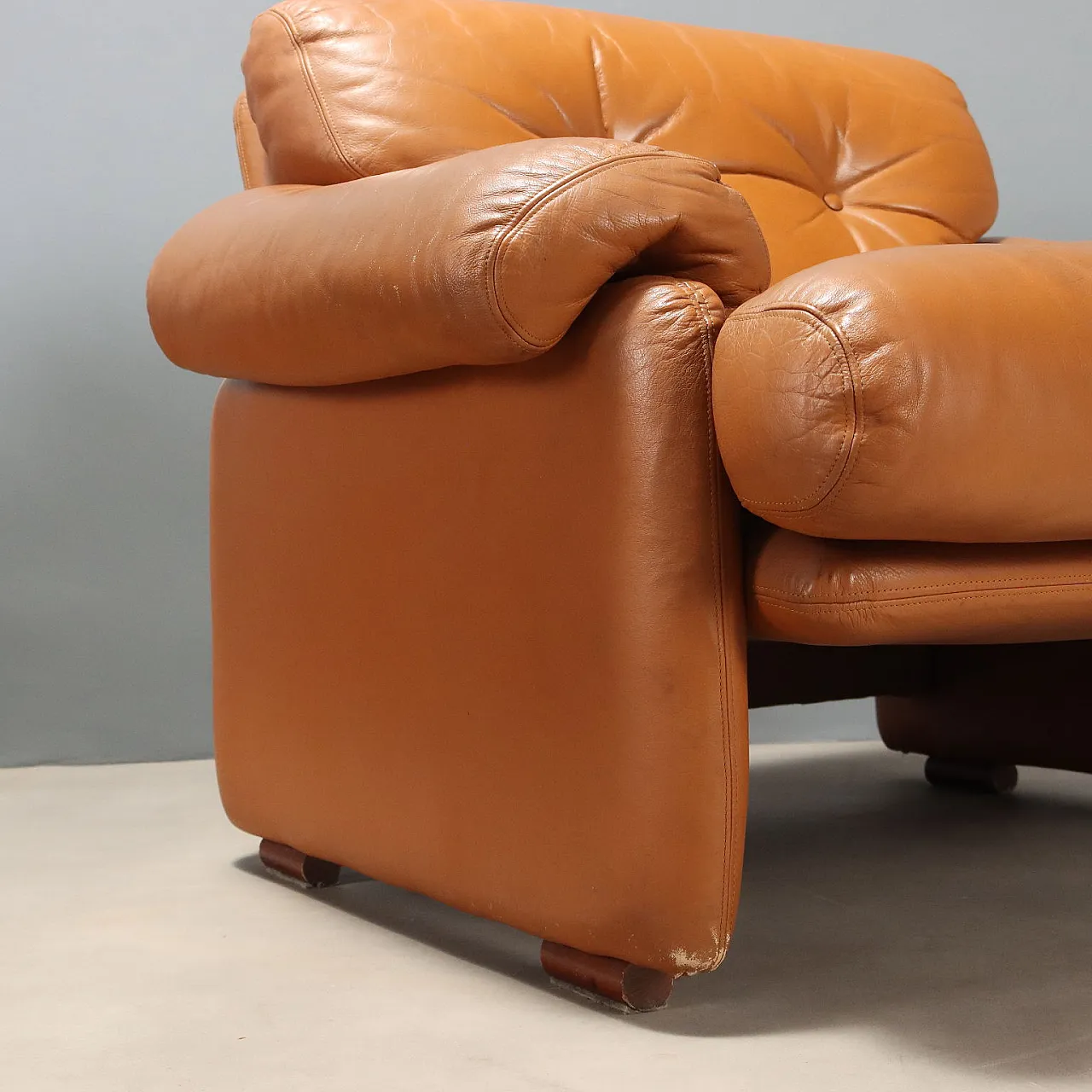 Coppia di poltrone Coronado di Tobia Scarpa per B&B Italia, anni '70 6