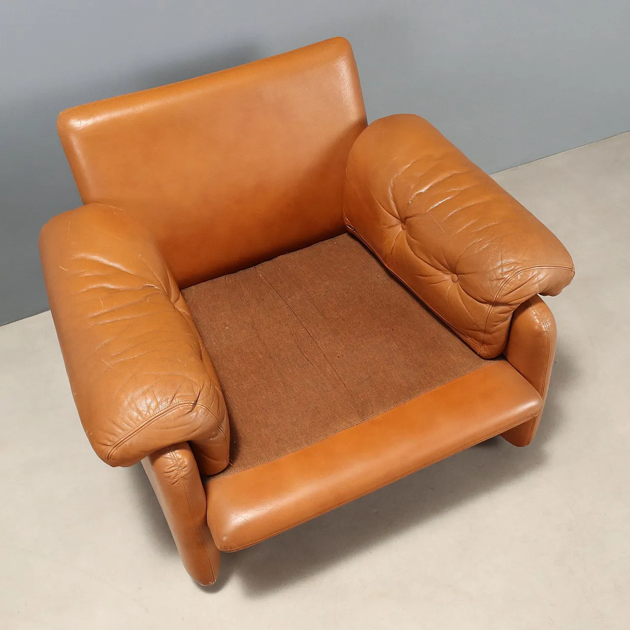 Coppia di poltrone Coronado di Tobia Scarpa per B&B Italia, anni '70 8