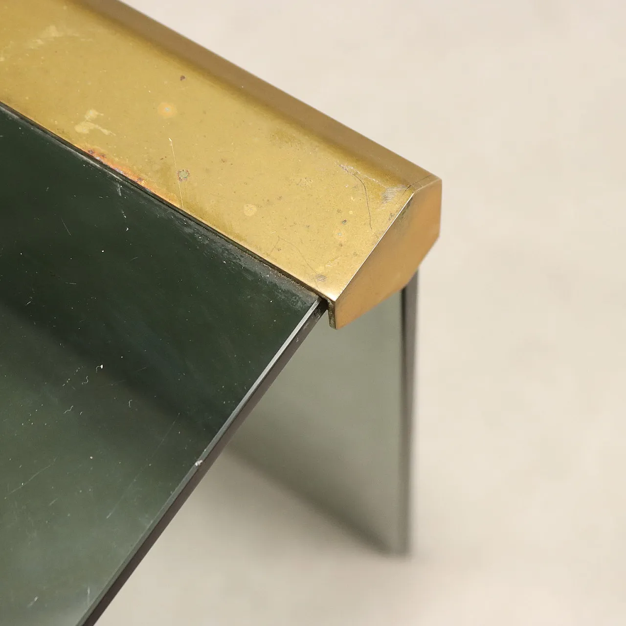 Glass coffee table, 1980s 5