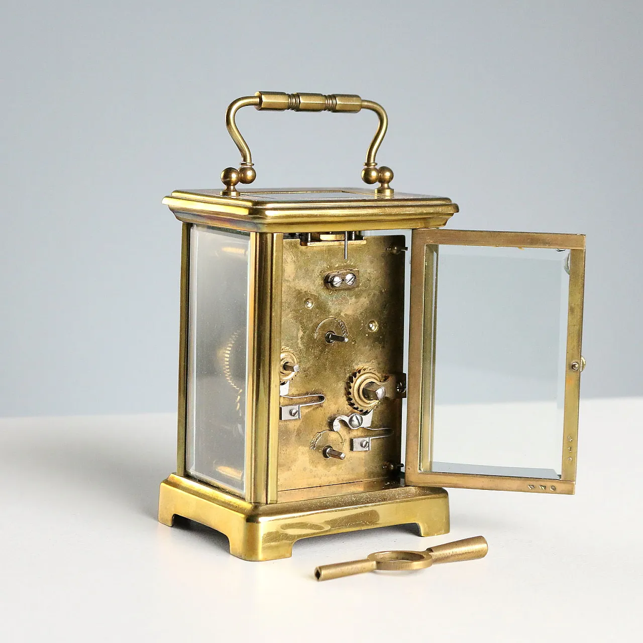 Travel watch with case, 19th century 6