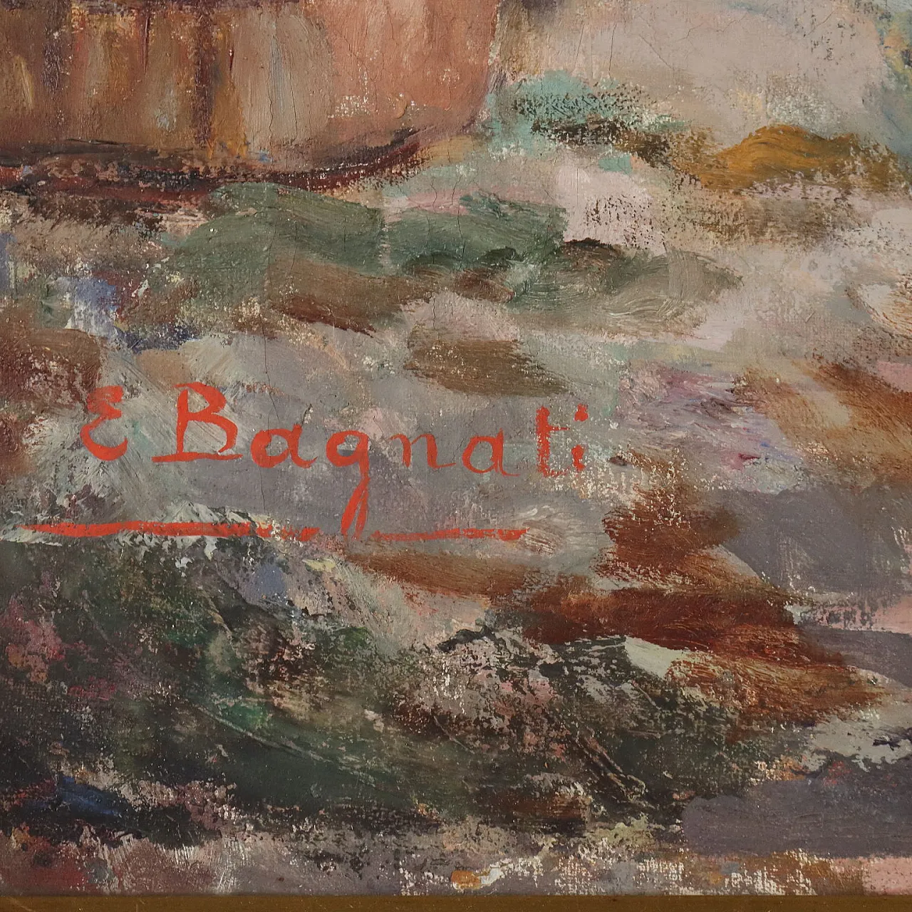 Painting Scene with Women at the Washhouse, 20th century 8