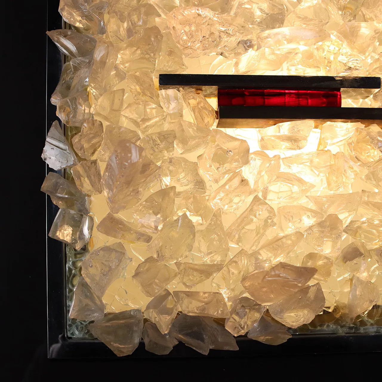 Light panel by Angelo Brotto for Esperia, 1970s 5