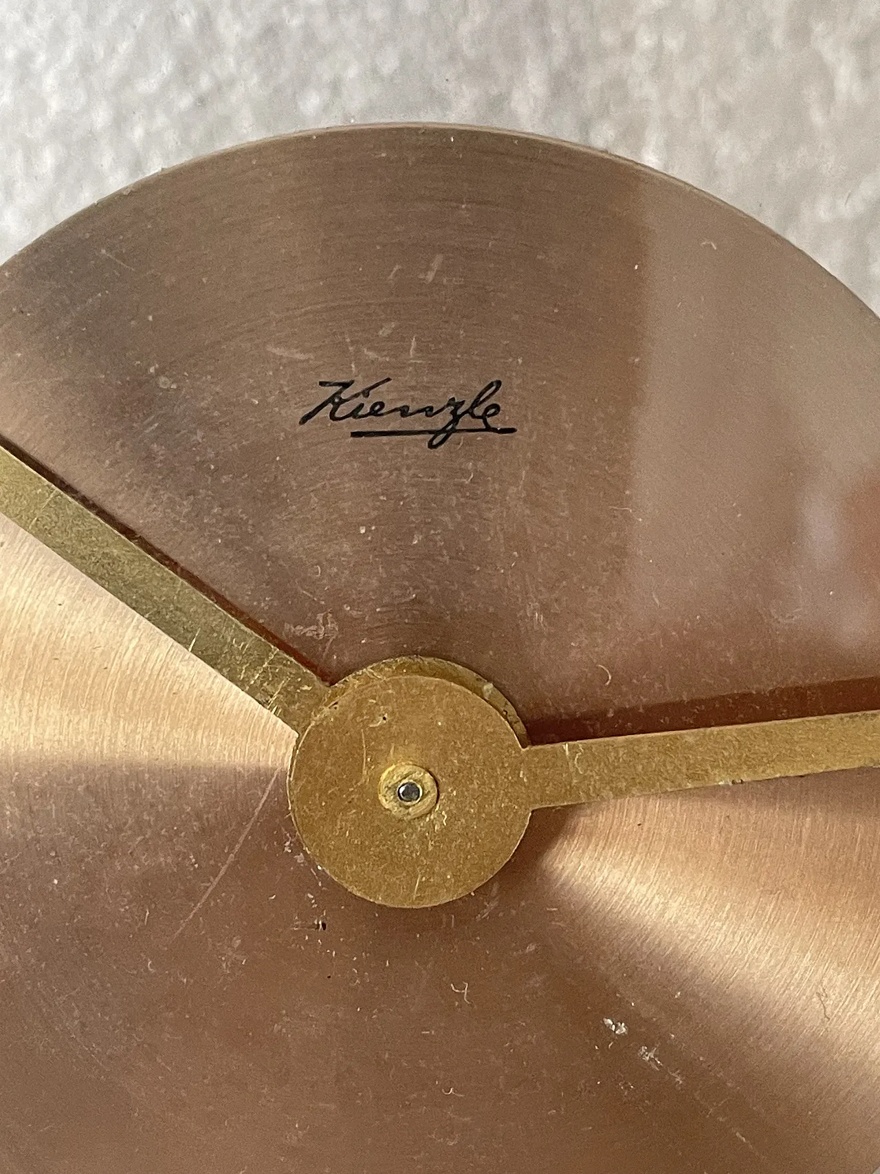Heinrich Möller Clock in Deco style, 1950s 3