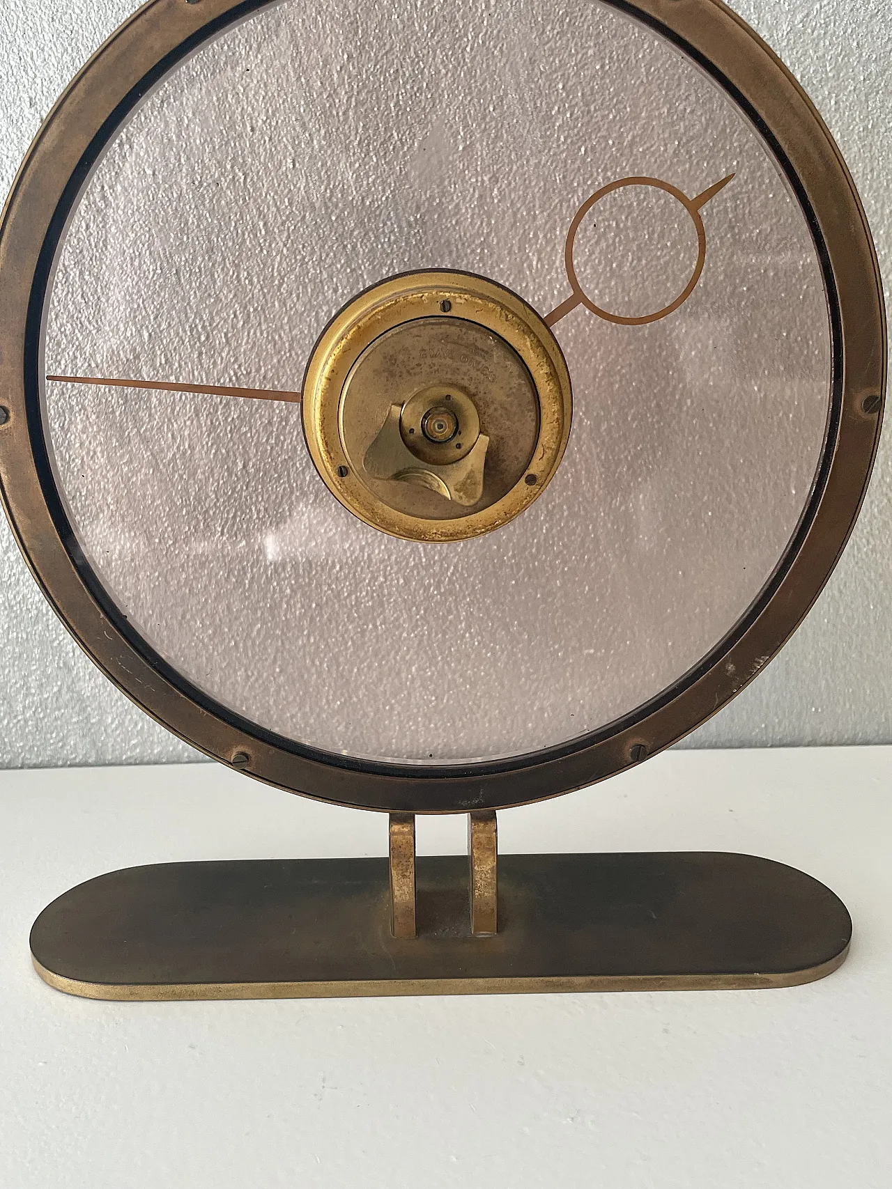 Heinrich Möller Clock in Deco style, 1950s 7
