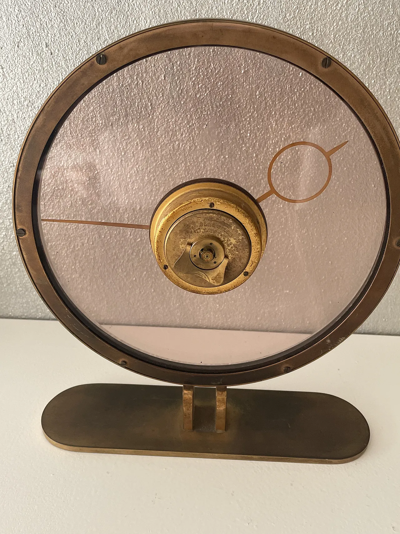 Heinrich Möller Clock in Deco style, 1950s 8
