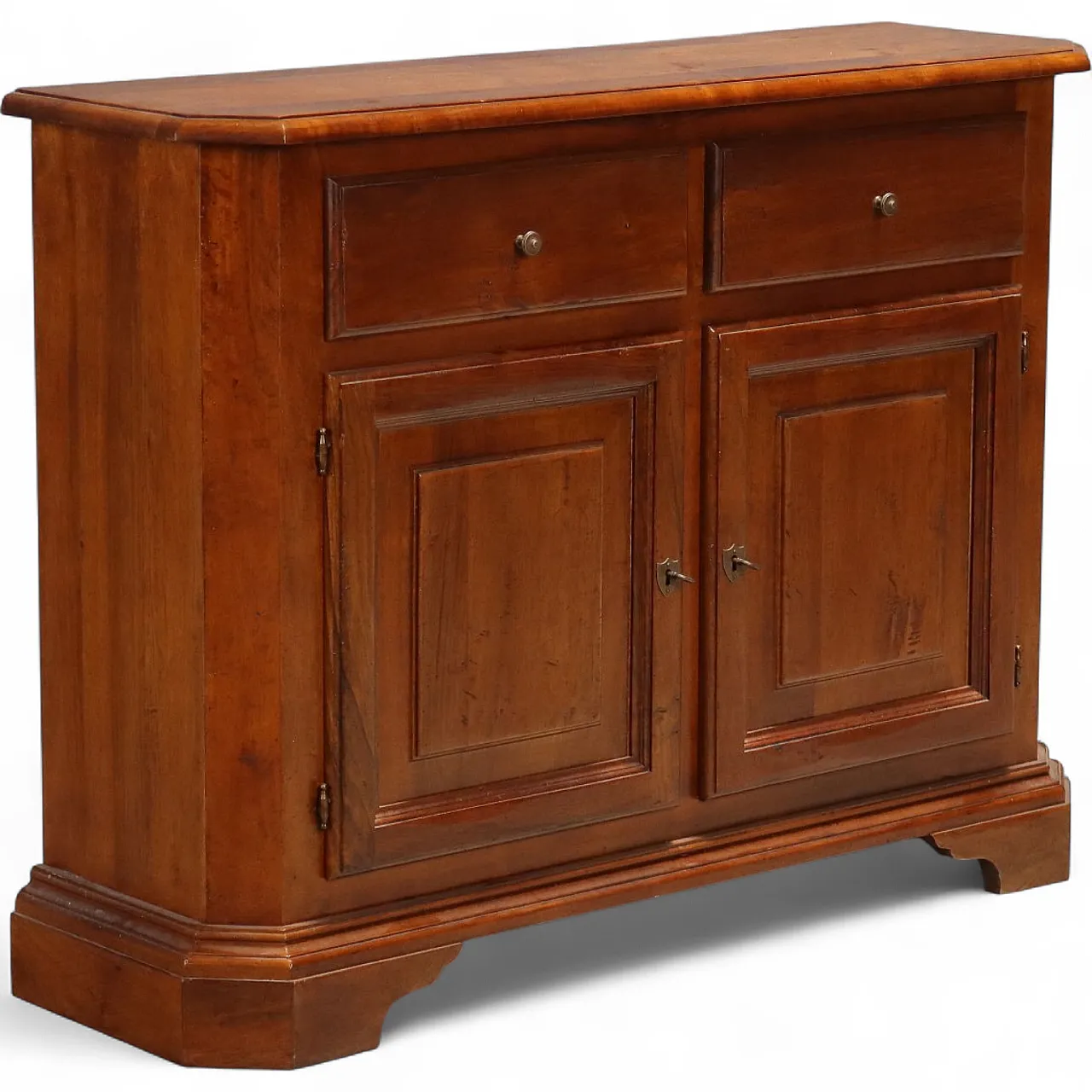 Credenza in noce scantonata, '900 11
