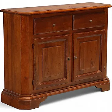 Credenza in noce scantonata, '900