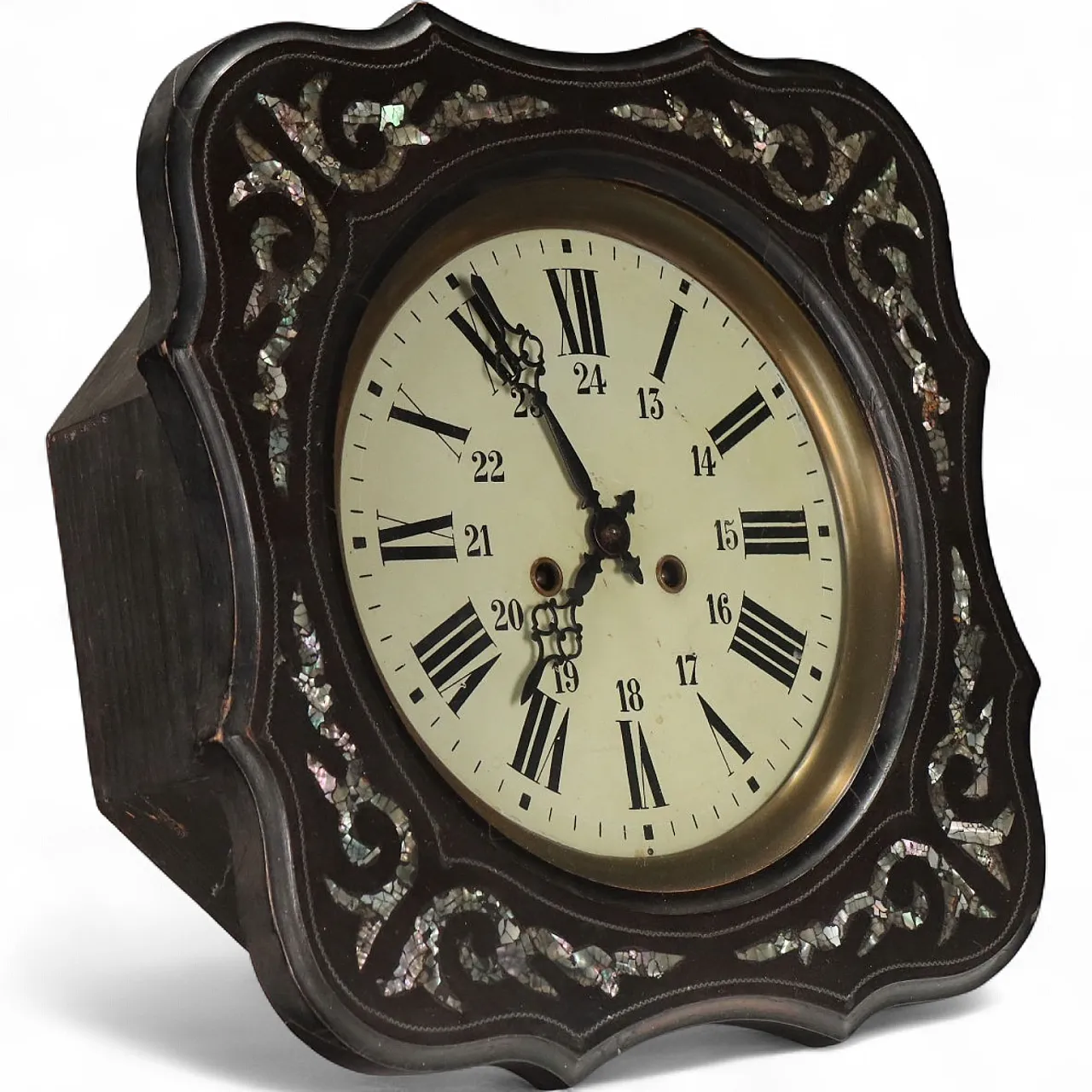 Bull's eye wall clock, 19th century 8