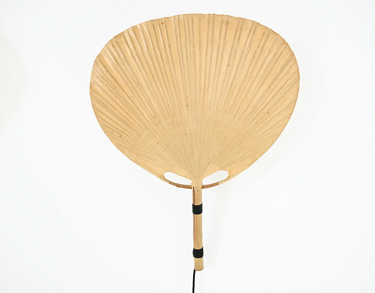 Coppia di lampade da parete “Uchiwa” di Ingo Maurer per M Design, anni '70 5