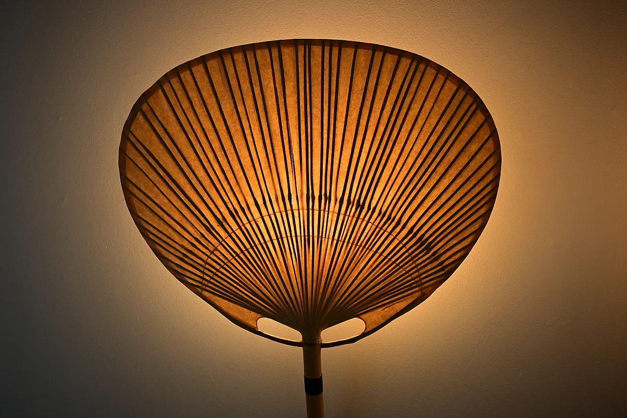 Coppia di lampade da parete “Uchiwa” di Ingo Maurer per M Design, anni '70 8
