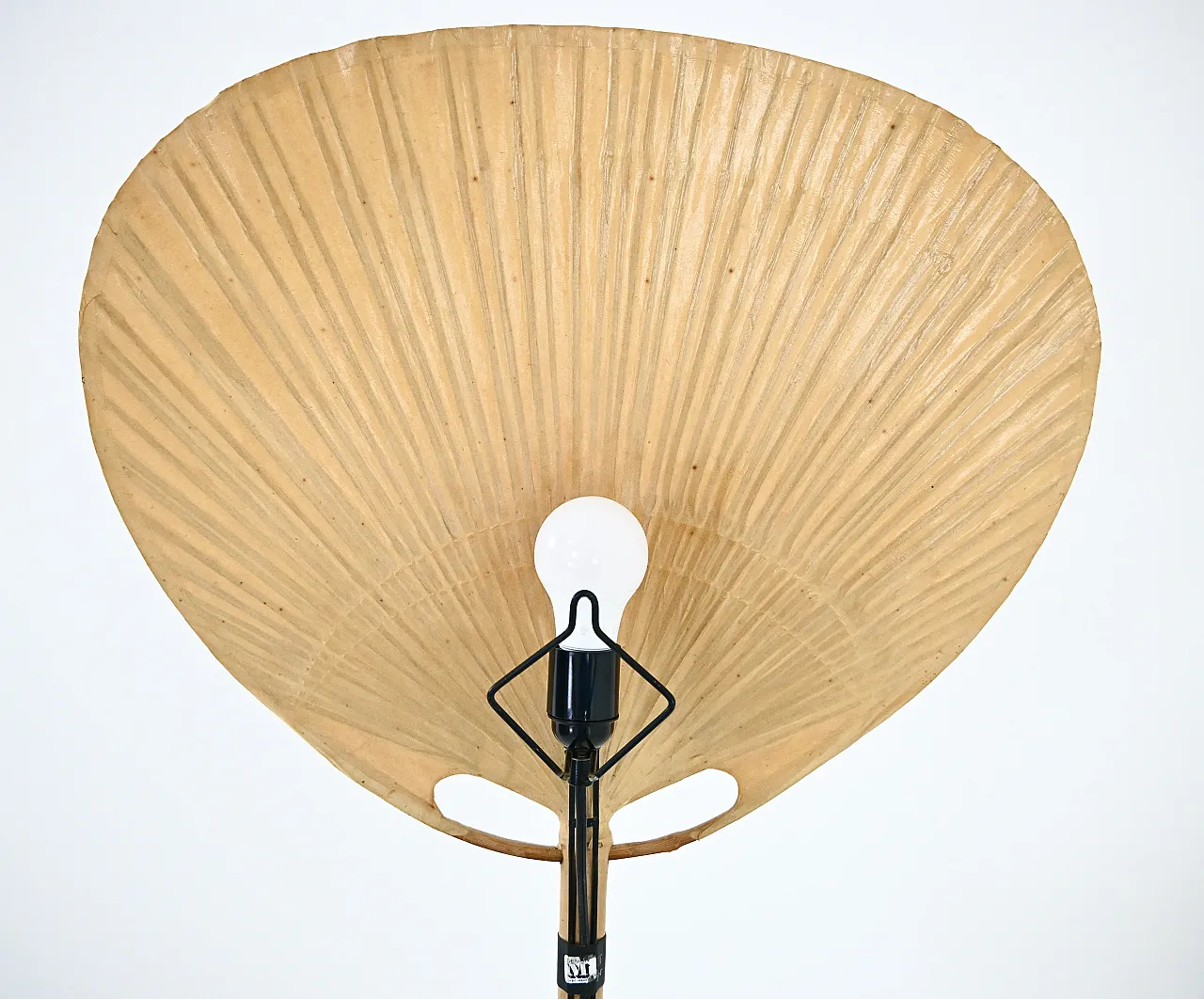 Coppia di lampade da parete “Uchiwa” di Ingo Maurer per M Design, anni '70 11