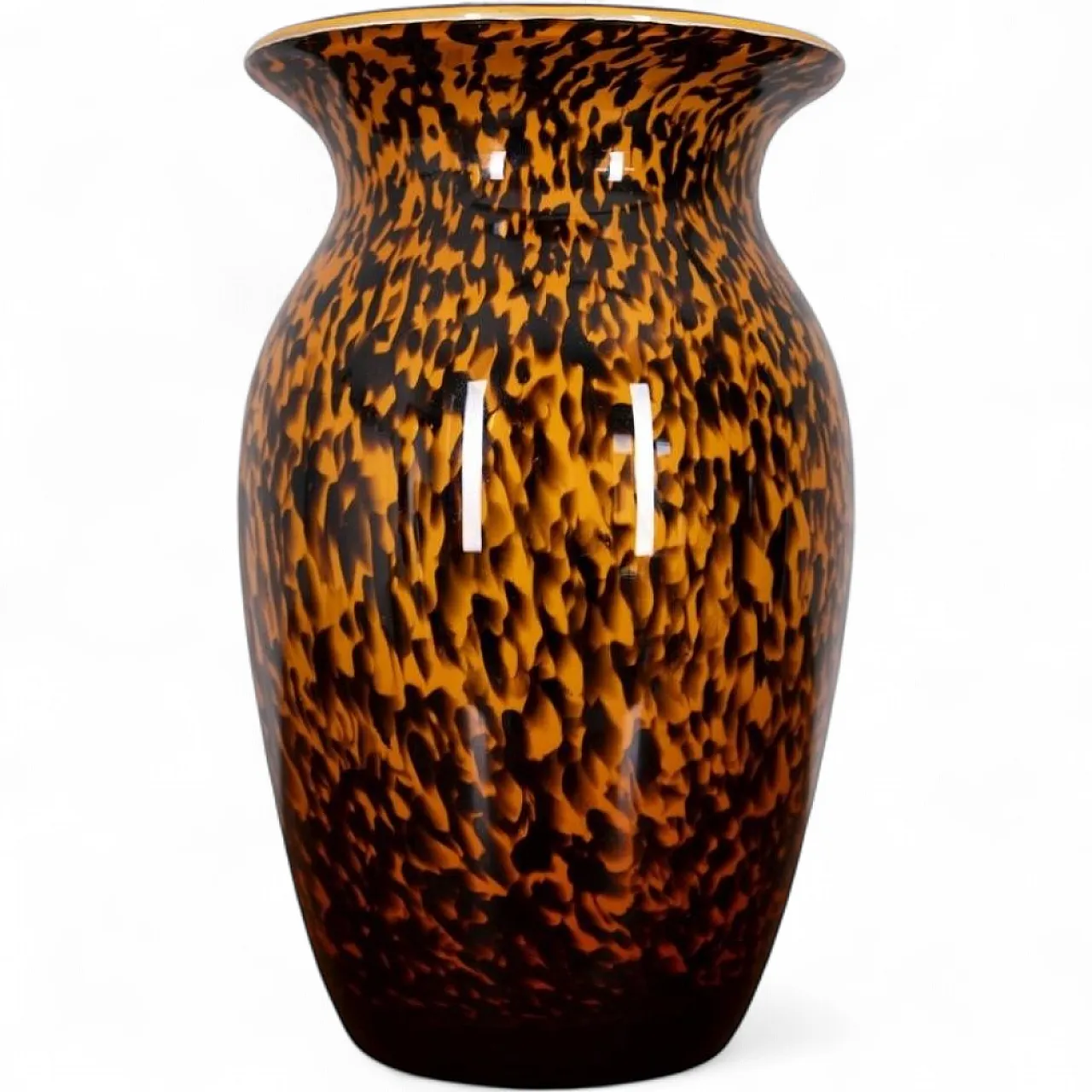 Murano blown glass vase, 1980s 7