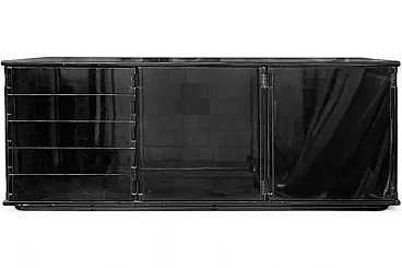 Wood Larco sideboard by Gianfranco Frattini for Molteni, 1970s