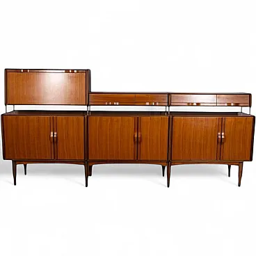 Teak sideboard by Barovero, 1970s