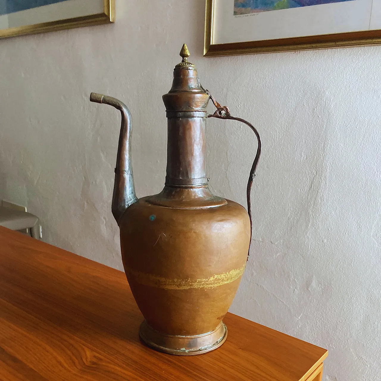 Copper jug, early 20th century 4