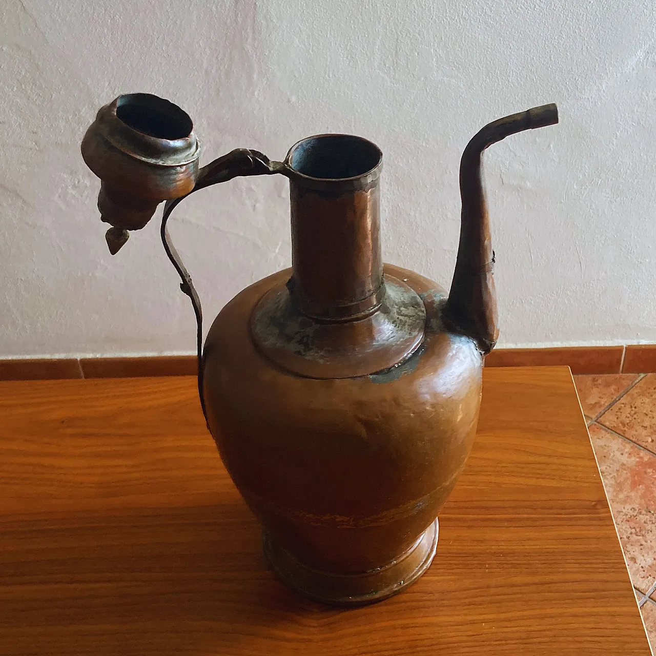 Copper jug, early 20th century 6