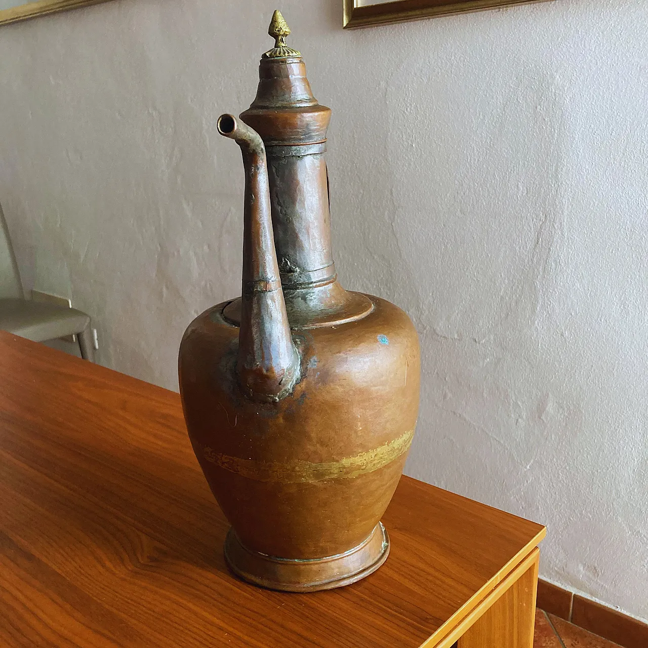 Copper jug, early 20th century 8