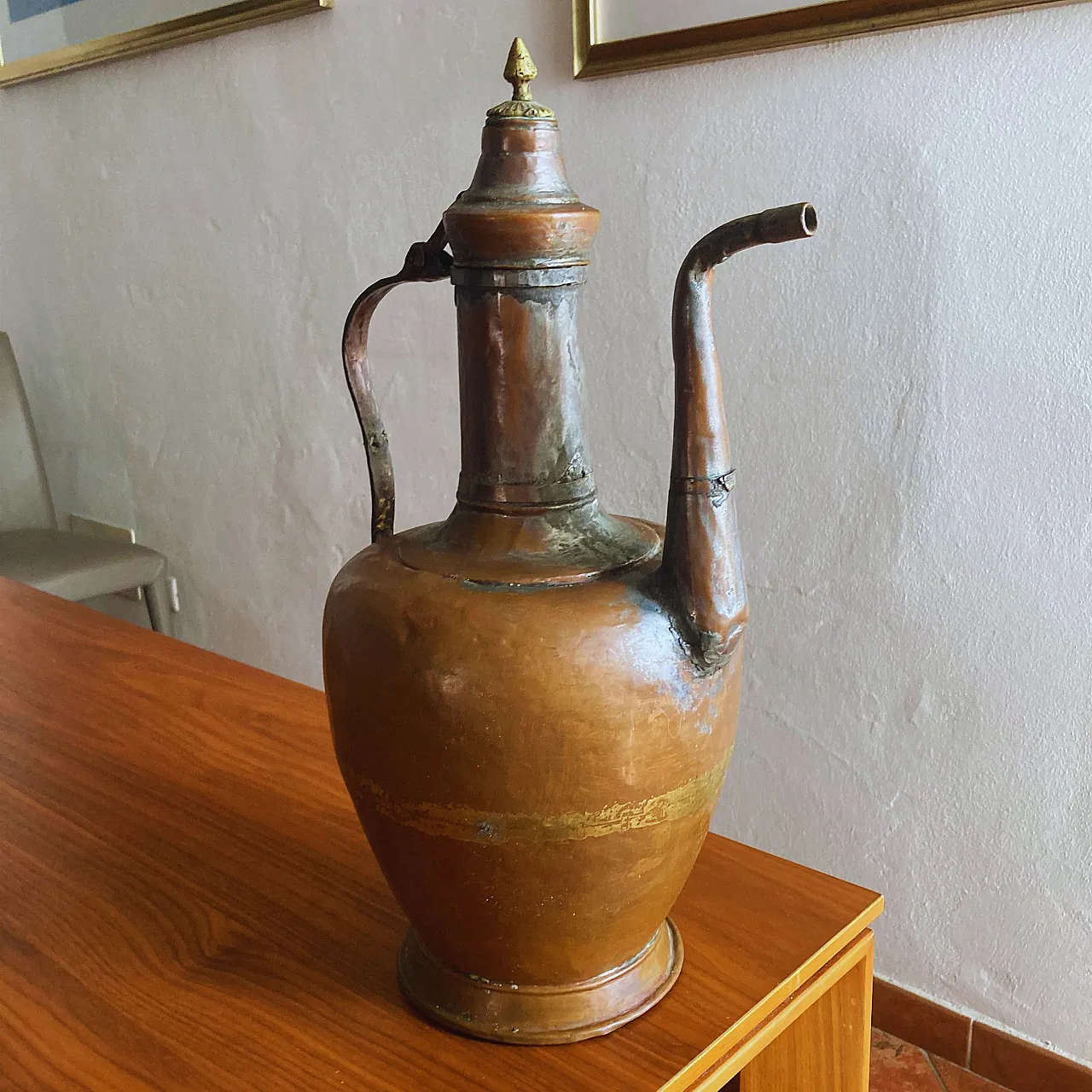 Copper jug, early 20th century 9