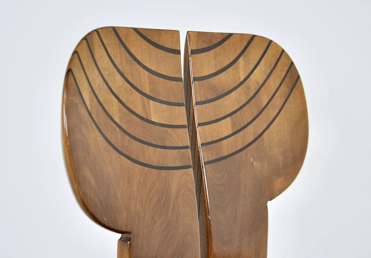 4 Dining chairs "Africa" by Afra & Tobia Scarpa for Maxalto, 1975 8