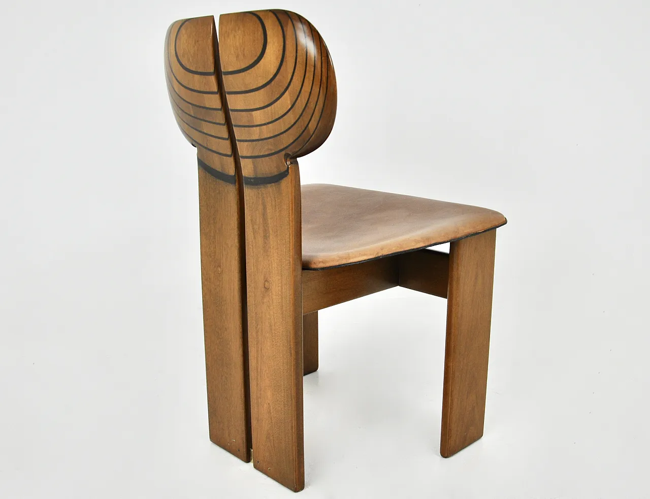 4 Dining chairs "Africa" by Afra & Tobia Scarpa for Maxalto, 1975 9