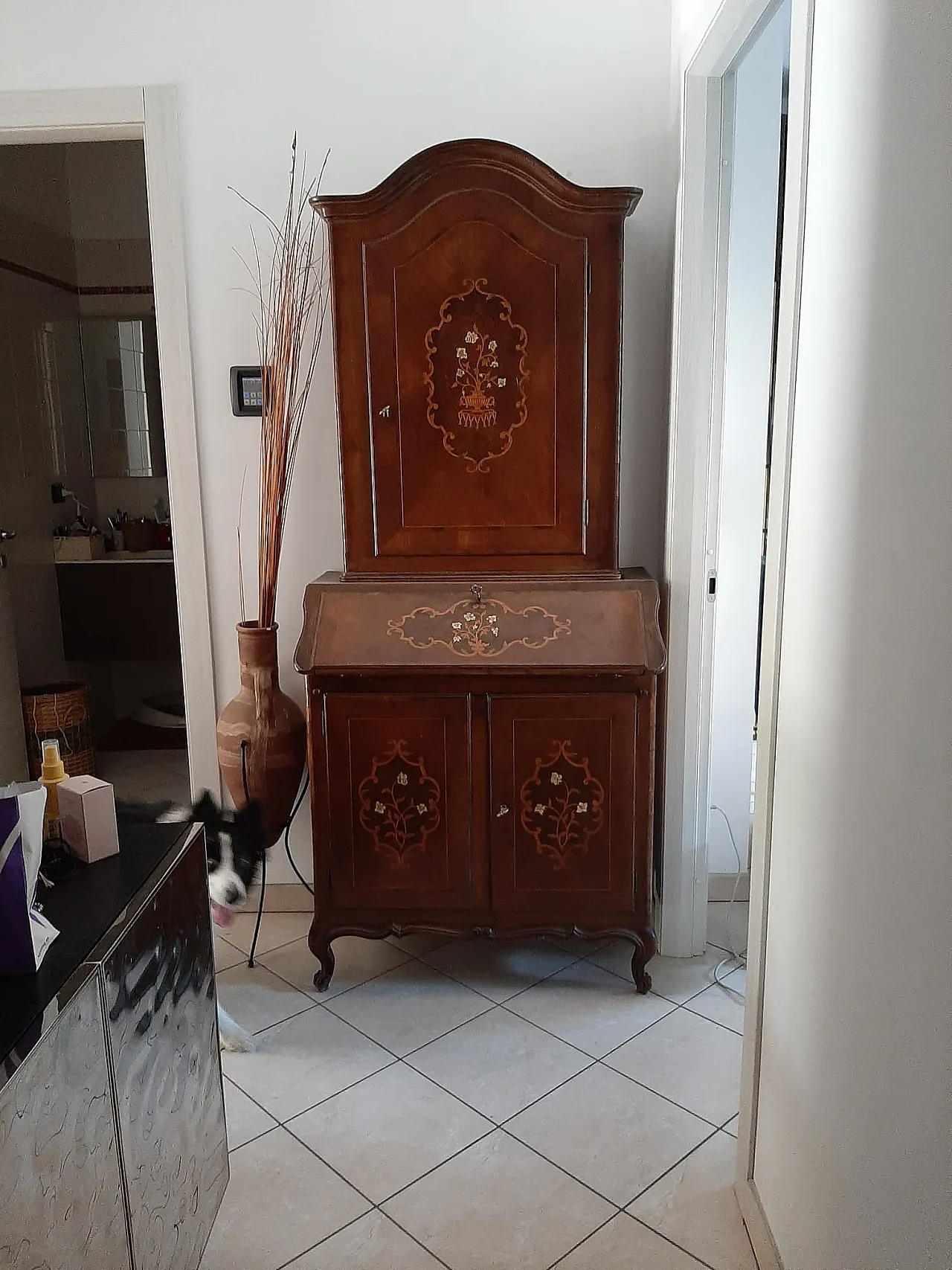 Inlaid secretaire, early 20th century 1