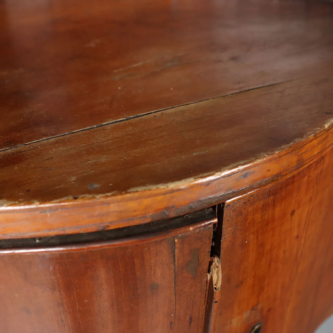 Hanging walnut corner unit, 19th century 7