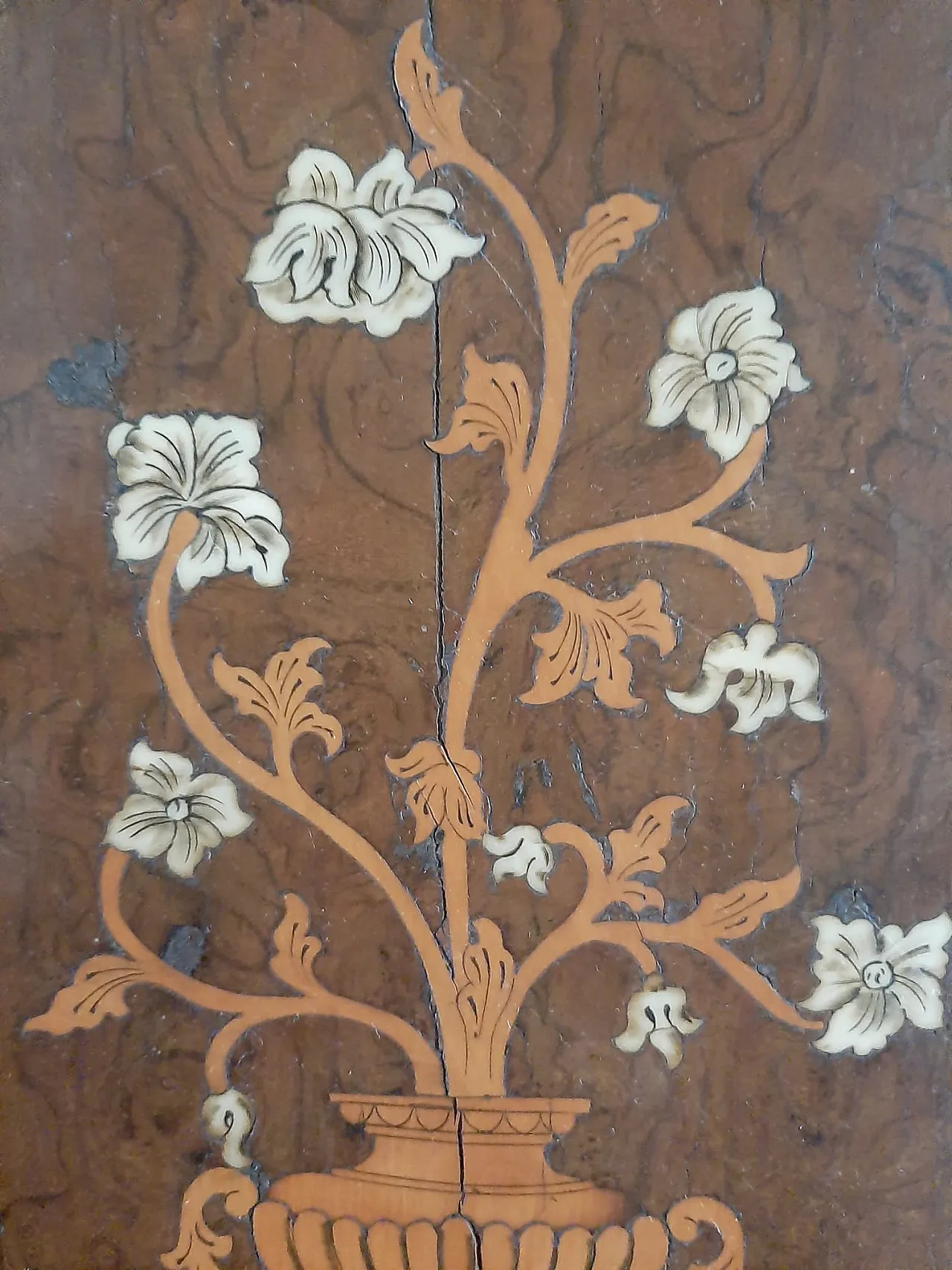 Inlaid secretaire, early 20th century 3