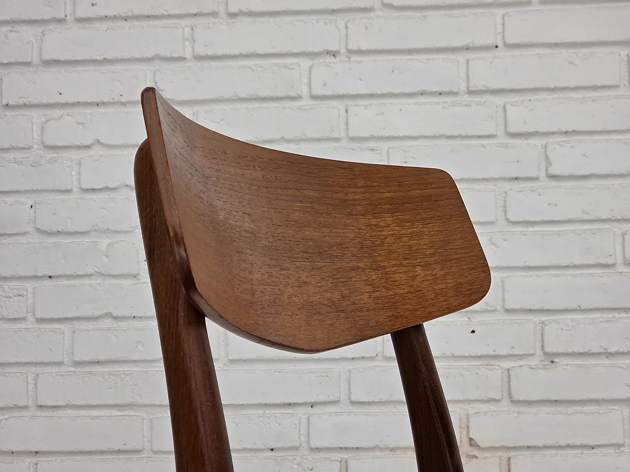 1970s, set of 4 Danish dining chairs by Findahl Møbelfabrik. 5