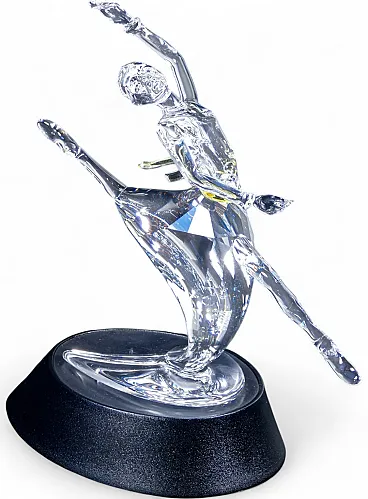 Anna, Magic of Dance, scultura in cristallo, anni 2000