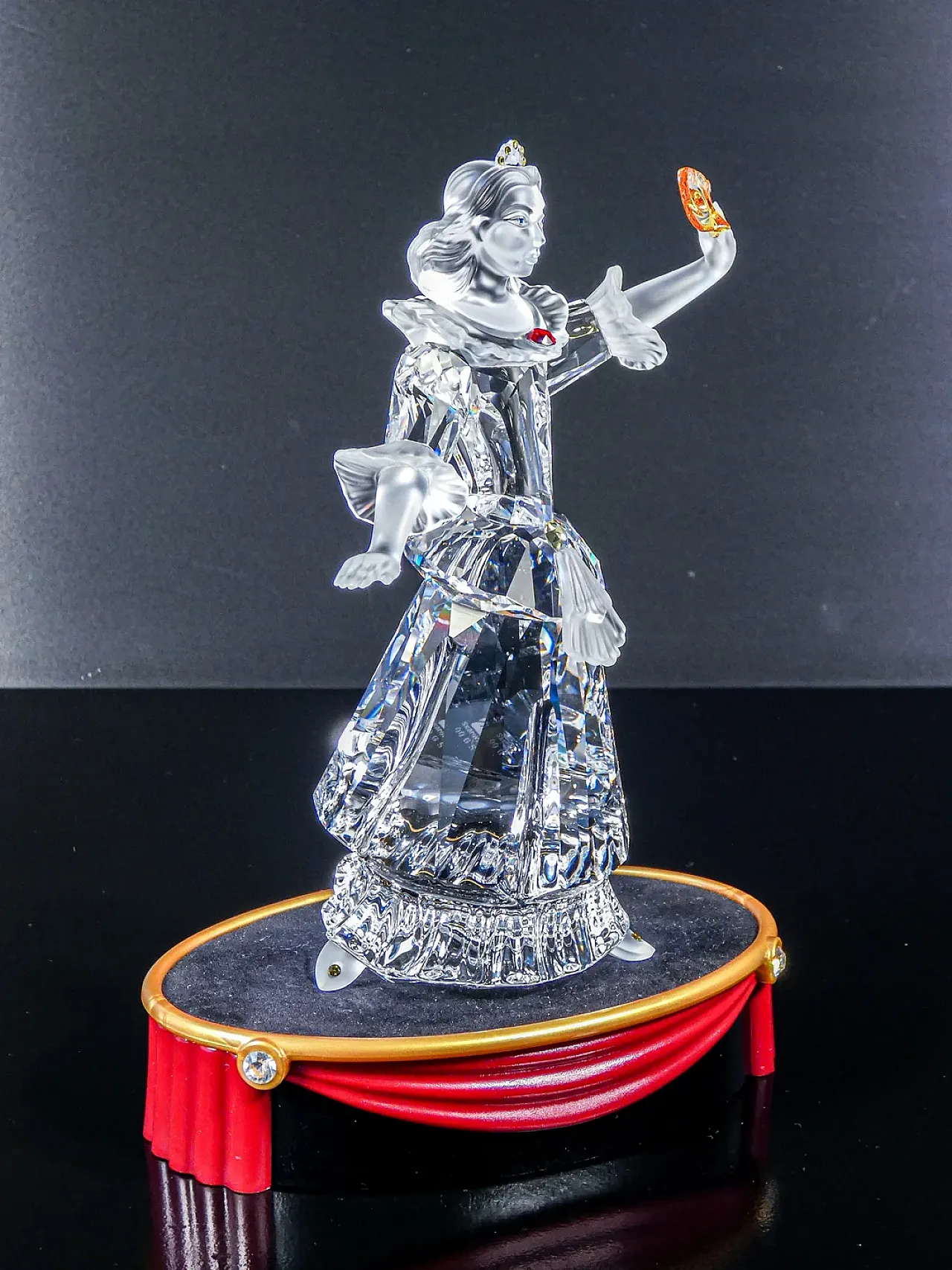 COLOMBINA, Masquerade, scultura in cristallo, anni 2000 3