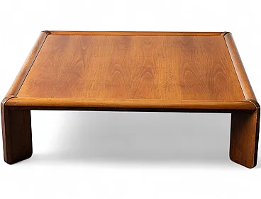 Walnut coffee table, 1970s