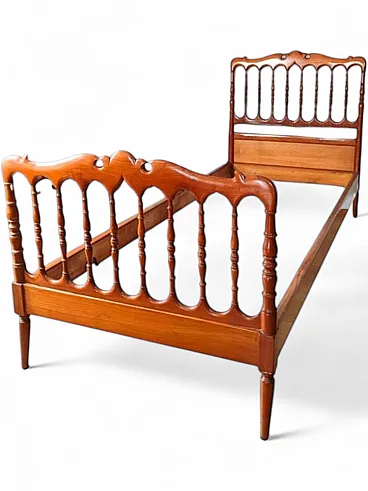 Cherry bed by Gaetano Descalzi, 1950s