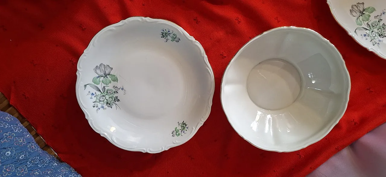 Servizio piatti porcellana Mitterteich Bavaria Regina, fine '900 1