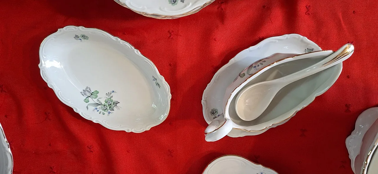 Servizio piatti porcellana Mitterteich Bavaria Regina, fine '900 2