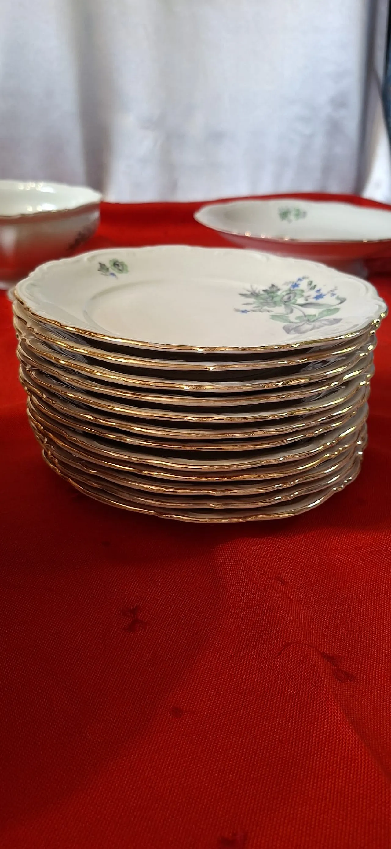 Servizio piatti porcellana Mitterteich Bavaria Regina, fine '900 16