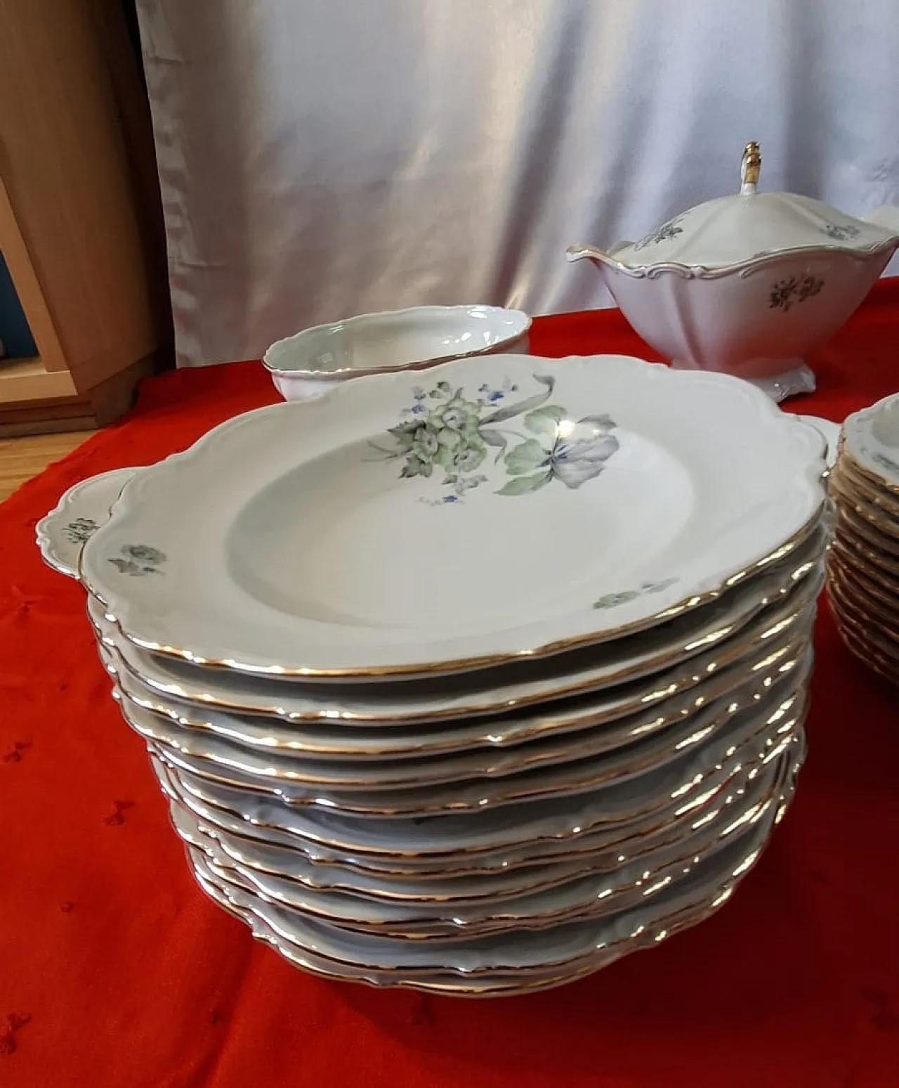 Servizio piatti porcellana Mitterteich Bavaria Regina, fine '900 48